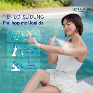 Xịt Chống Nắng Sunplay Skin Aqua Ultra Protection Mist 60ml Bảo Vệ Đa Chiều