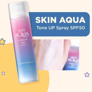 Xịt Chống Nắng Skin Aqua Tone Up Uv Spray Spf 50+ Pa++++ 70g