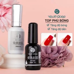 Base top cứng móng hoa hồng Youth Rose
