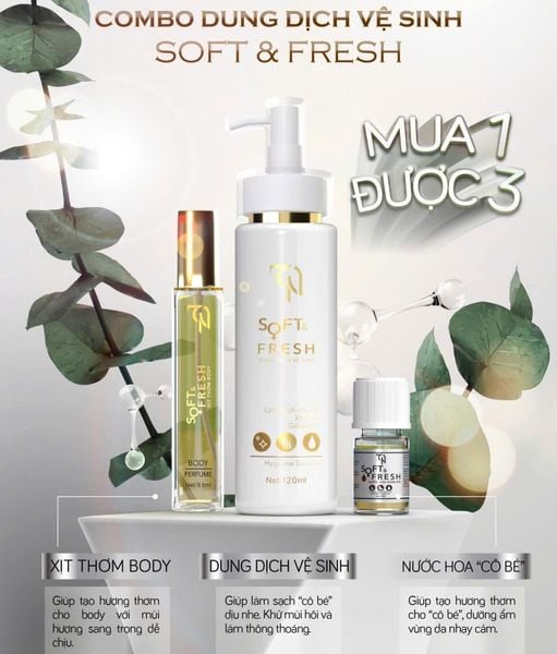 Dung Dịch Vệ Sinh Soft & Fresh Đông Anh 120ml Mới