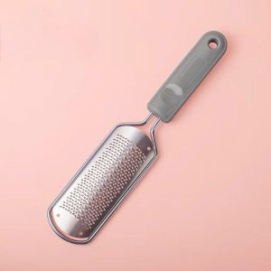 Cây Chà Gót Nhựa Mặt Inox Lổ Lớn và lưỡi thay