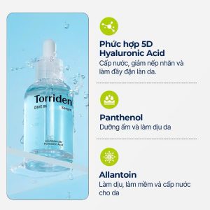 Serum Torriden Dive-in Serum 50ml Cấp Nước Phục Hồi Da