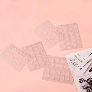 Keo Silicon Dán Móng Up 2 Mặt 5 Miếng