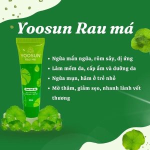 Kem Bôi Da Yoosun Rau Má