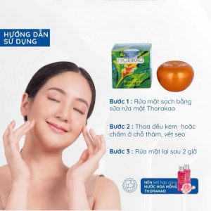 Kem Nghệ Thorakao 7g Làm trắng da, dưỡng da mặt và cải thiện mụn