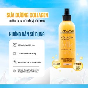 Xịt Dưỡng Tóc Lavox 280ml Vàng