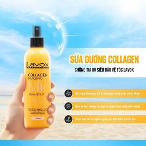 Xịt Dưỡng Tóc Lavox 280ml Vàng