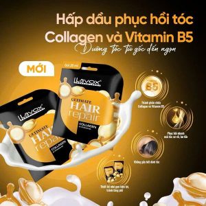 Hấp Dầu Lavox Gói 20g Vitamin B5