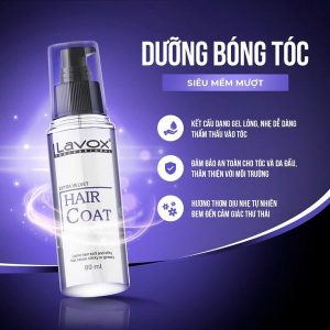 Bóng Tóc Lavox 80ml Trắng Chai Nhựa