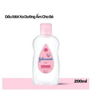 Dầu massage Johnson's baby oil 200ml