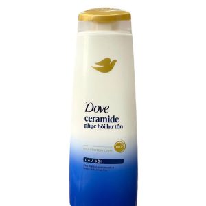 Dầu Gội Dove Phục Hồi Hư Tổn Xanh ,ngăn gãy rụng , óng mềm tự nhiên