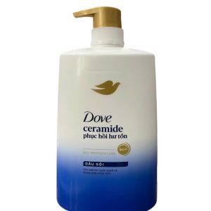 Dầu Gội Dove Phục Hồi Hư Tổn Xanh ,ngăn gãy rụng , óng mềm tự nhiên