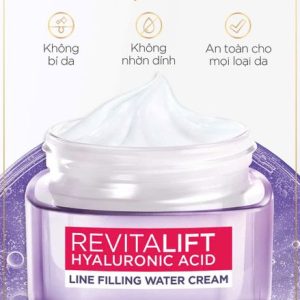 Kem Dưỡng L'oreal Paris 50ml Revitalift Hyaluronic Acid Line Filling Water