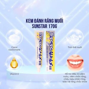 Kem Đánh Răng Nhật Sunstar 170g Vàng
