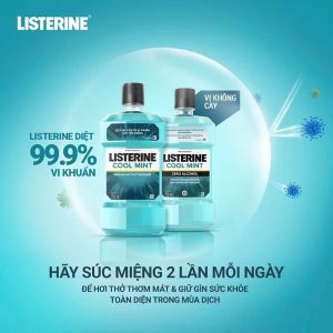 Nước Súc Miệng Listerine 100ml-750ml