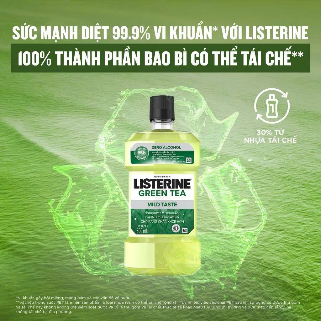 Nước Súc Miệng Listerine 100ml-750ml