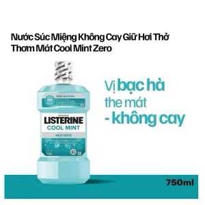 Nước Súc Miệng Listerine 100ml-750ml