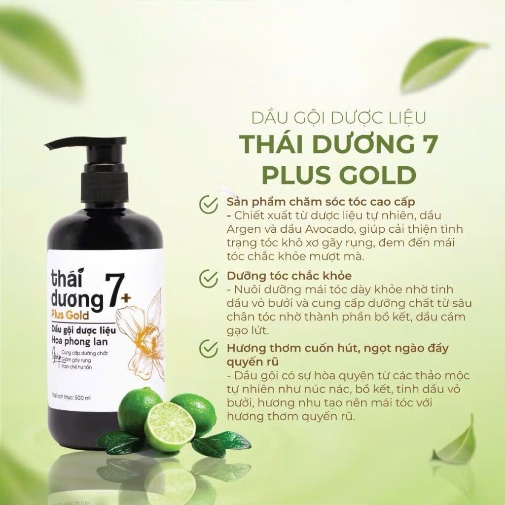 Dầu Gội Thái Dương 7 Plus 100ml- 250ml