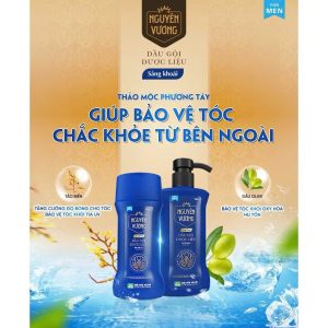 Dầu Gội Dược Liệu Nguyên Vương Sảng Khoái 180ml
