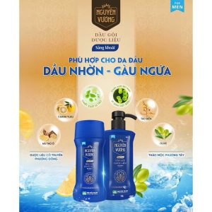 Dầu Gội Dược Liệu Nguyên Vương Sảng Khoái 180ml
