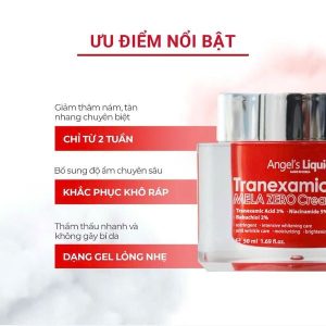 Kem Dưỡng Angel's Liquid 50ml Tranexamic Mela Zero Cream Đỏ
