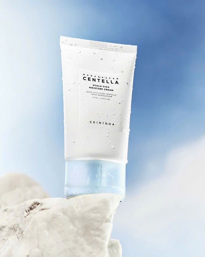 Kem Dưỡng Skin1004 Centella 75ml Hyalu Cica Moisture Cream Xanh