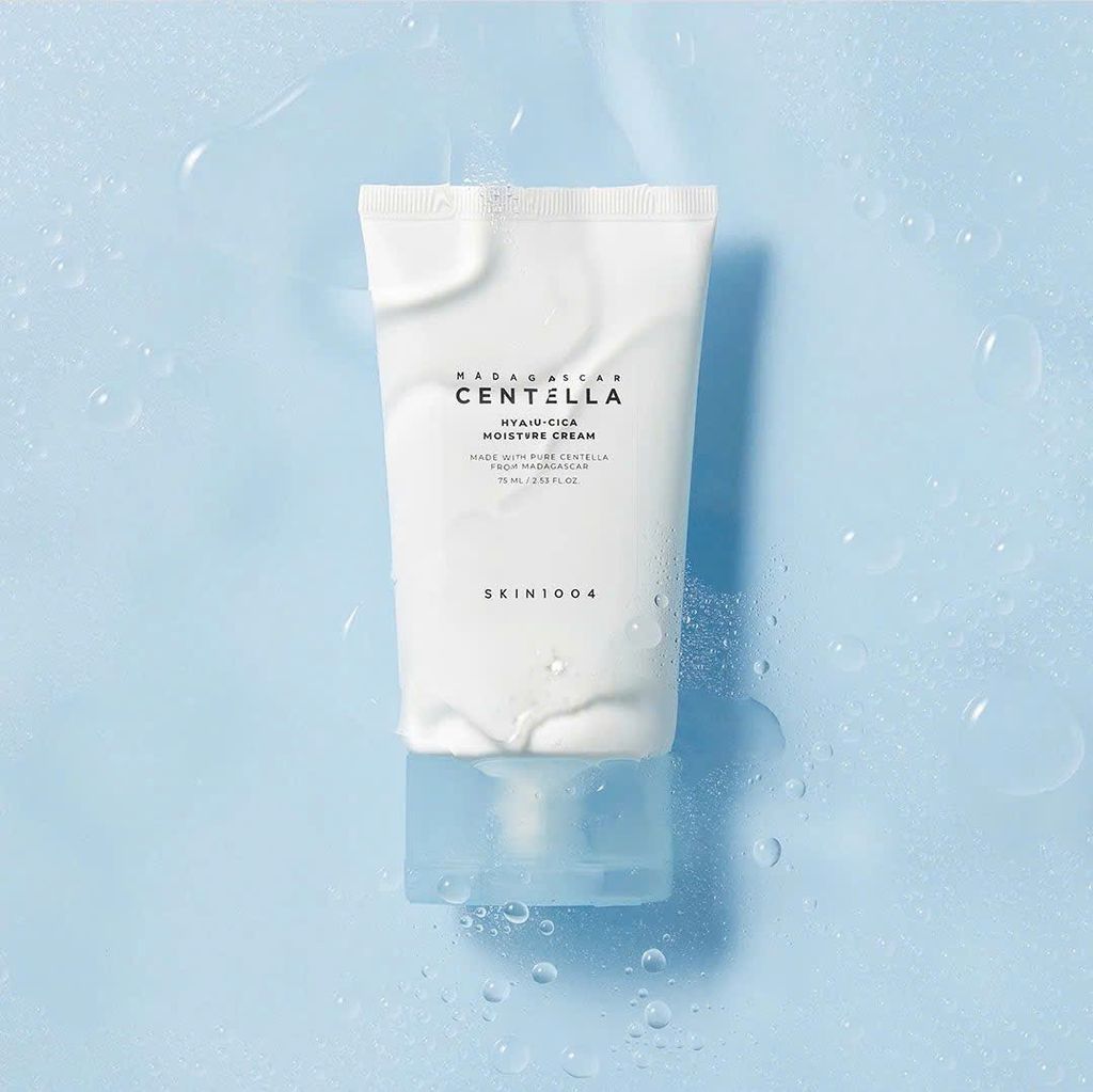 Kem Dưỡng Skin1004 Centella 75ml Hyalu Cica Moisture Cream Xanh