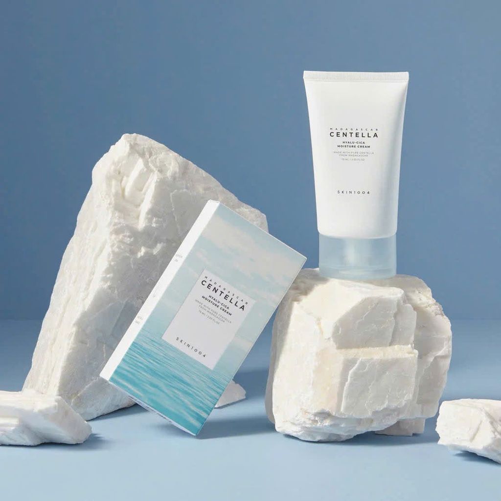 Kem Dưỡng Skin1004 Centella 75ml Hyalu Cica Moisture Cream Xanh