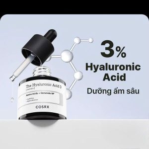 Serum Cosrx 20ml The Hyaluronic Acid 3% Làm Dịu & Cấp Ẩm