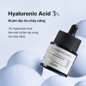 Serum Cosrx 20ml The Hyaluronic Acid 3% Làm Dịu & Cấp Ẩm