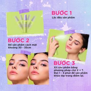 Xịt Khoá Makeup Dazzle Me 60ml