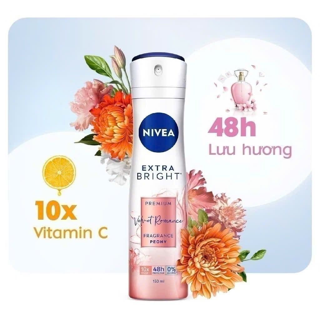 Xịt Khử Mùi Nivea 150ml Nữ