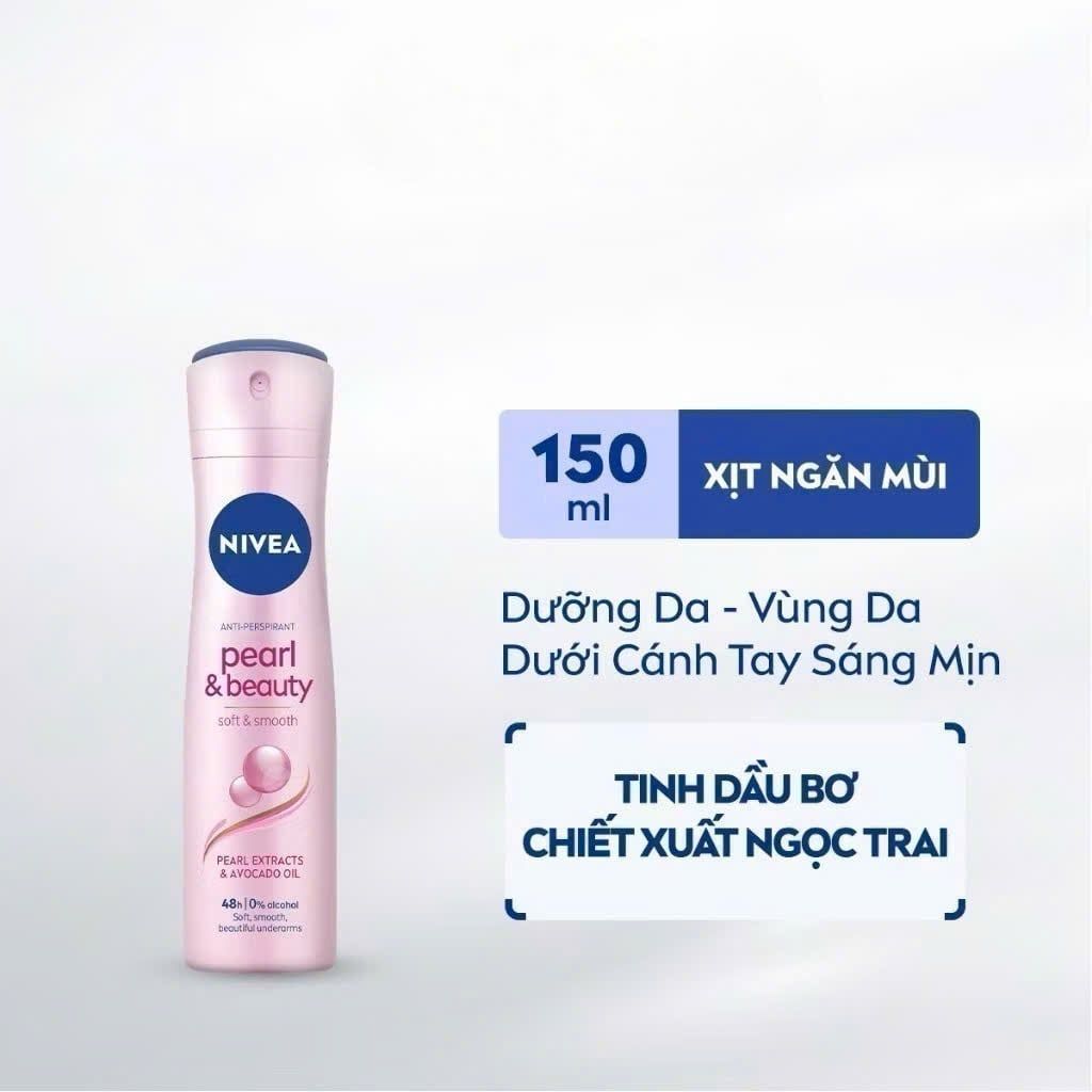 Xịt Khử Mùi Nivea 150ml Nữ