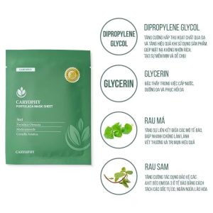 Mặt Nạ Trị Mụn Caryophy Portulaca Mask Sheet 3 In 1 22g