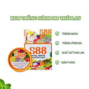 Kem Trị Thâm Nách S88 Total White Underarm Cream 35g Thái