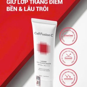 Kem Chống Nắng Cell Fusion C Laser Uv Sunscreen Spf50+ Pa++++ 50ml Đỏ