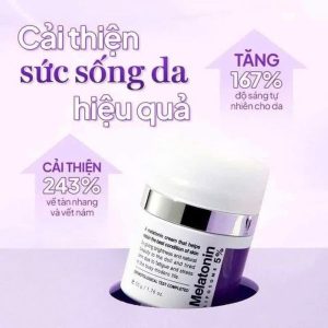 Kem Dưỡng Melatonin Liposome 5% Maxclinic Time Return Meltonin Cream 50g