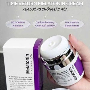 Kem Dưỡng Melatonin Liposome 5% Maxclinic Time Return Meltonin Cream 50g