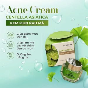 Kem Mụn HT Gold Vip Rau Má 15g