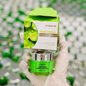 Kem Mụn HT Gold Vip Rau Má 15g