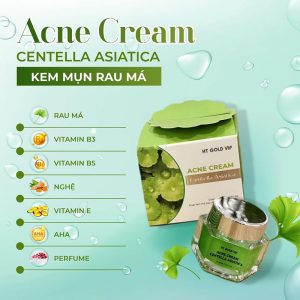 Kem Mụn HT Gold Vip Rau Má 15g
